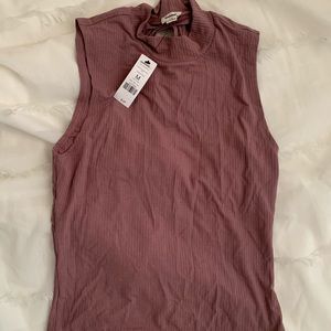 GARAGE mauve colored tank